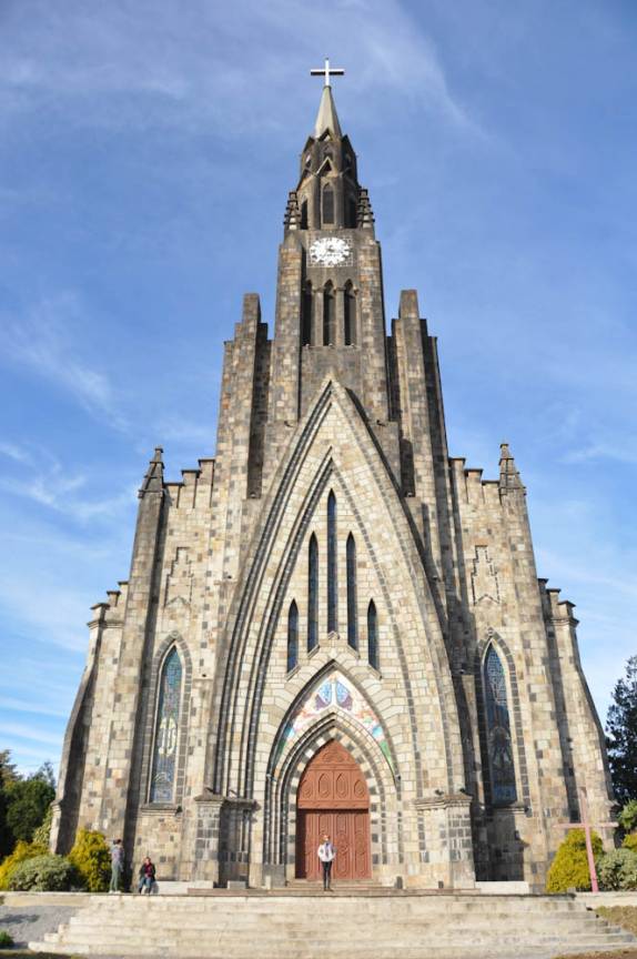 A famosa Catedral de Pedra, em Canela - RS